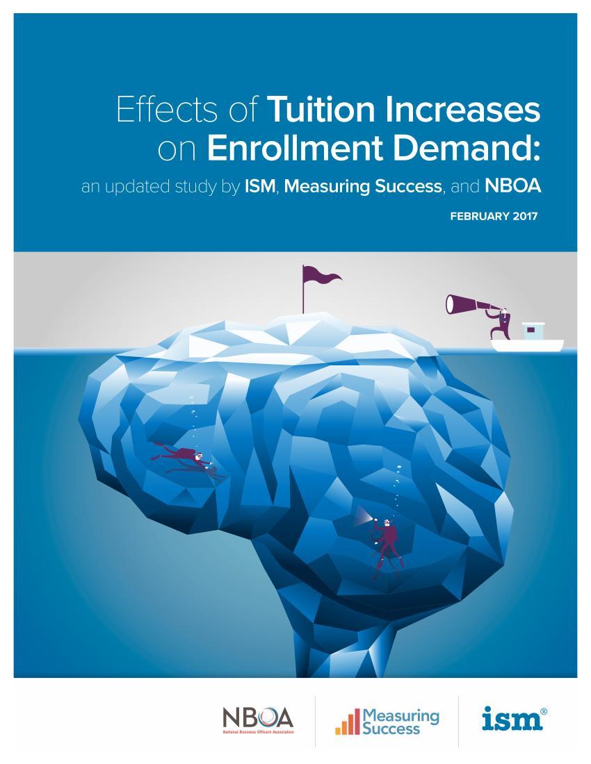 Effects Of Tuition Increases On Enrolment   ISM Whitepaper Feb 2017